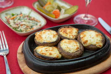 mushroom wtih cheese