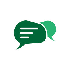 Bubble speech icon design isolated on white background