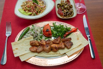 beef steak from turkish cuisine