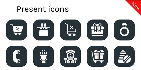present icon set