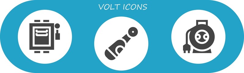 volt icon set