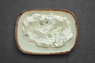 various appetizers from turkish cuisine