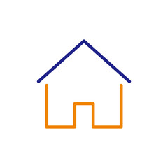Fototapeta na wymiar House icon vector illustration symbol