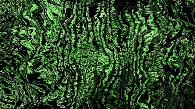 4K binary code background, abstract data digital display technology, loop
