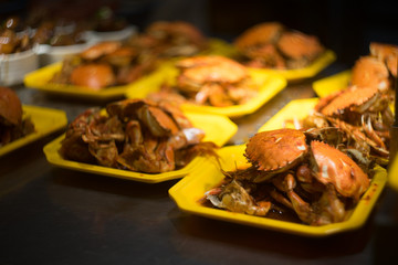 roasted meat with vegetables