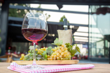 lunc menü with wine