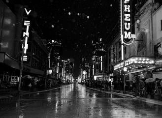 ..the city streets of Vancouver with a 90's feel in 2020..