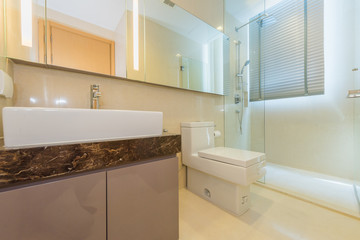 Bathroom with natural light