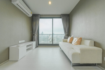 Interior, beautiful apartment, luxurious living room