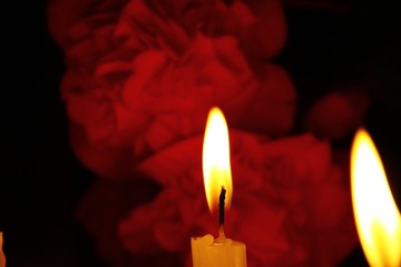 Candles and Flowers Color 08 Sept 2012 (2)
