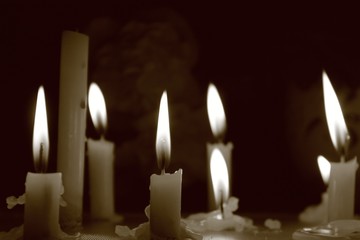 Candles B&W 08 Sept 2012 (1)