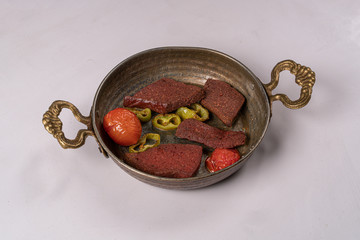 turkish sausage from turkish cuisine