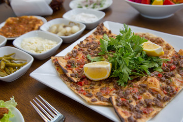 kiymali pita from turkish cuisine