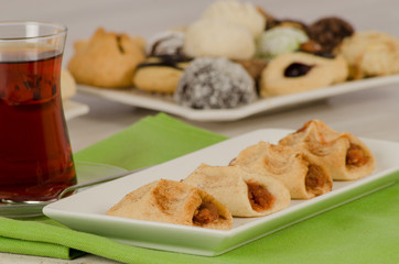 Cookies from turkish cuisine stock photo