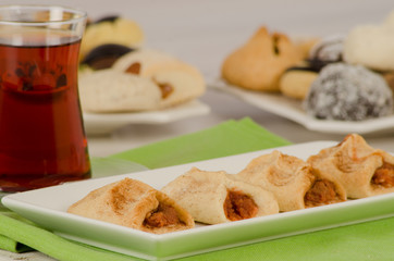 Cookies from turkish cuisine stock photo