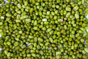 background of green peas