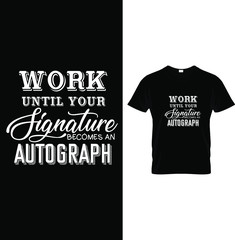 Typography Modern T Shirt Design