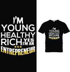 Fototapeta premium Typography Modern T Shirt Design