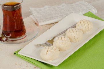 Cookies from turkish cuisine stock photo