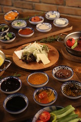 Fototapeta na wymiar Turkish Breakfast stock photo