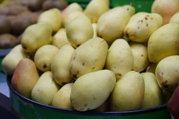 Fresh Organic pear stock photo
