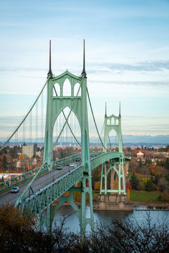 St John's Bridge Portland Oregon