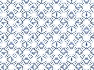 linear vector pattern, linear circle shape 