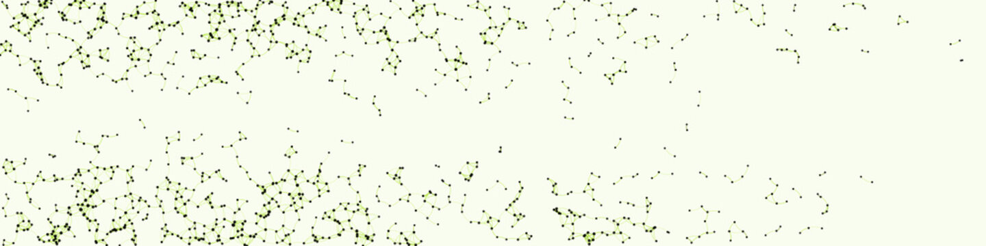 Procedural Art Network Mesh background illustration