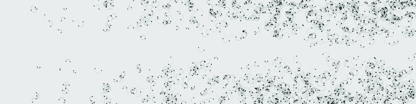 Procedural Art Network Mesh background illustration