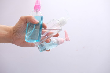 washing your hands on white background and washing every time for coronavirus protection