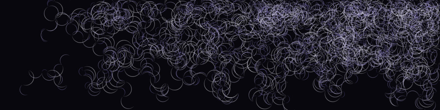 Procedural Art Network Mesh background illustration