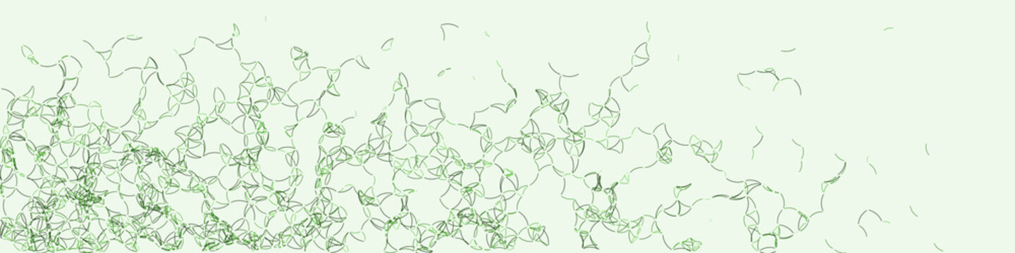 Procedural Art Network Mesh background illustration