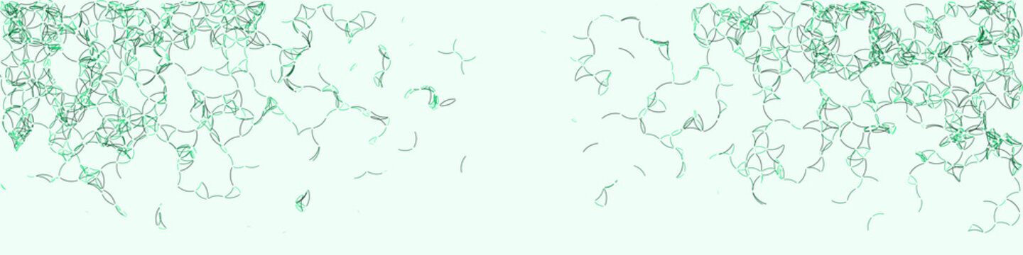 Procedural Art Network Mesh background illustration
