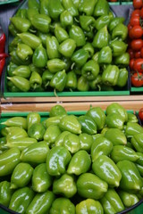 Full frame pepper stock photo