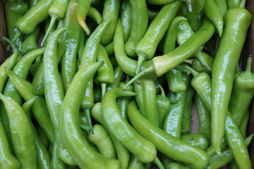 Full frame pepper stock photo