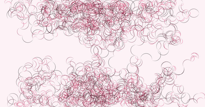 Procedural Art Network Mesh background illustration
