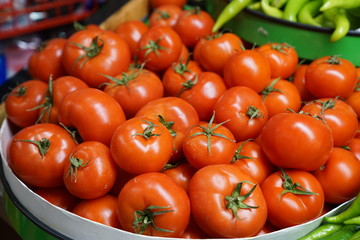 full frame tomato stock photo