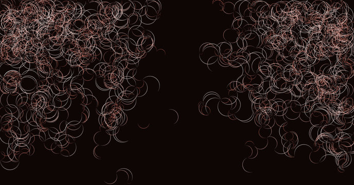 Procedural Art Network Mesh background illustration