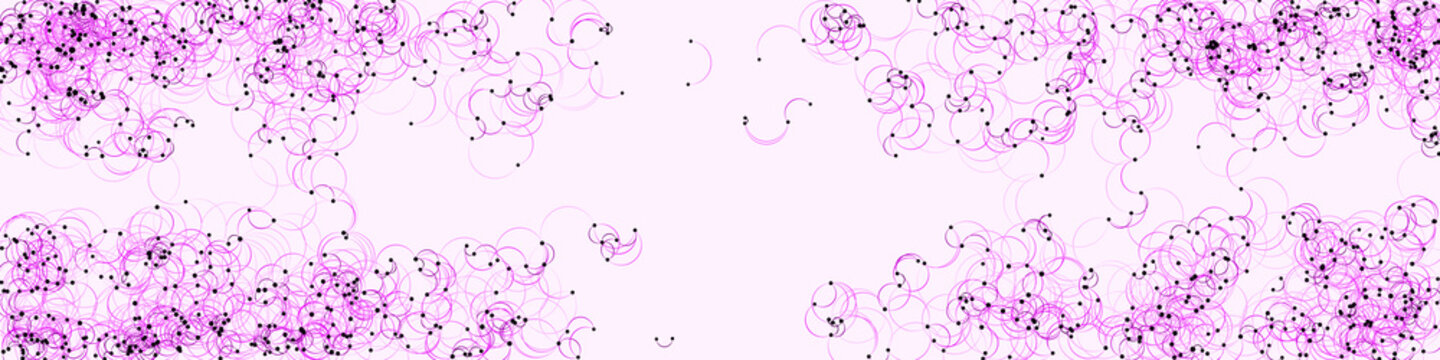 Procedural Art Network Mesh background illustration