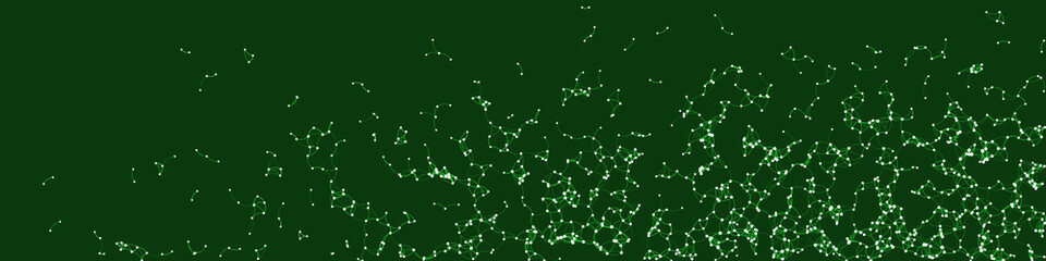 Procedural Art Network Mesh background illustration