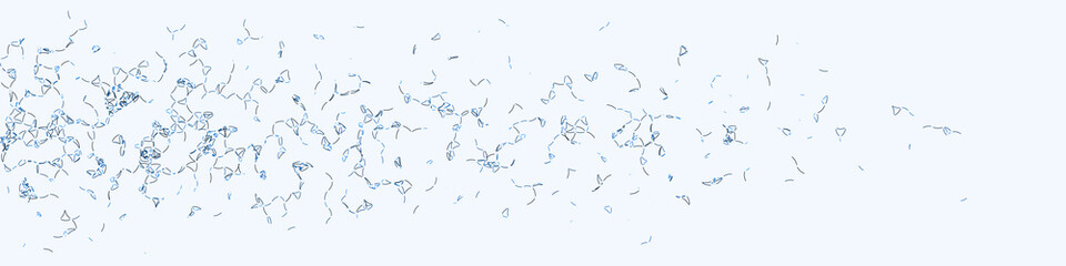 Procedural Art Network Mesh background illustration