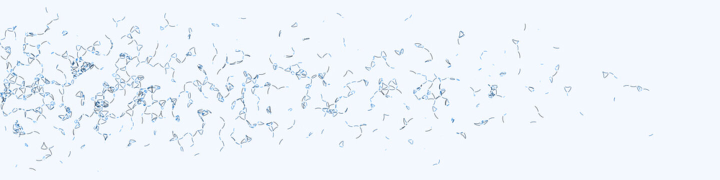 Procedural Art Network Mesh background illustration