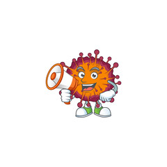 A picture of COVID19 syndrome with a megaphone