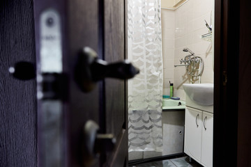 Dull, boring and depressing bathroom