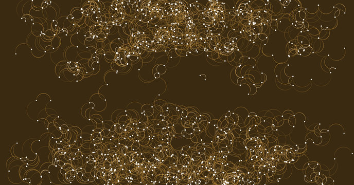 Procedural Art Network Mesh background illustration