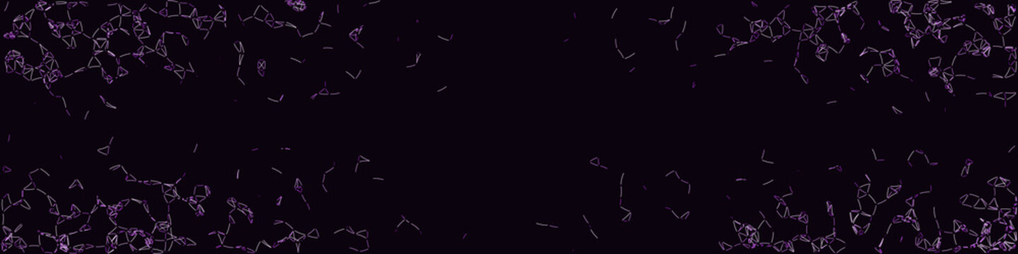 Procedural Art Network Mesh background illustration