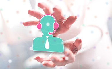 Concept of phone support