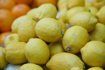 Full frame lemon stock photo
