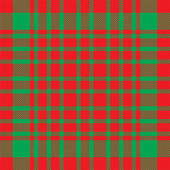 Obraz premium Tartan plaid pattern seamless. Print fabric texture. Check vector background.