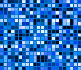 Color mosaic. Colorful background. Abstract seamless pattern. Vector illustration.